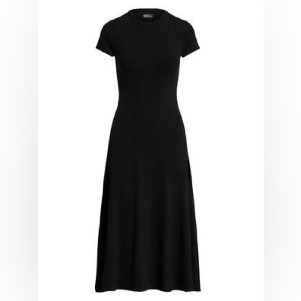 Polo Ralph Lauren Women's T-Shirt Dress L Black